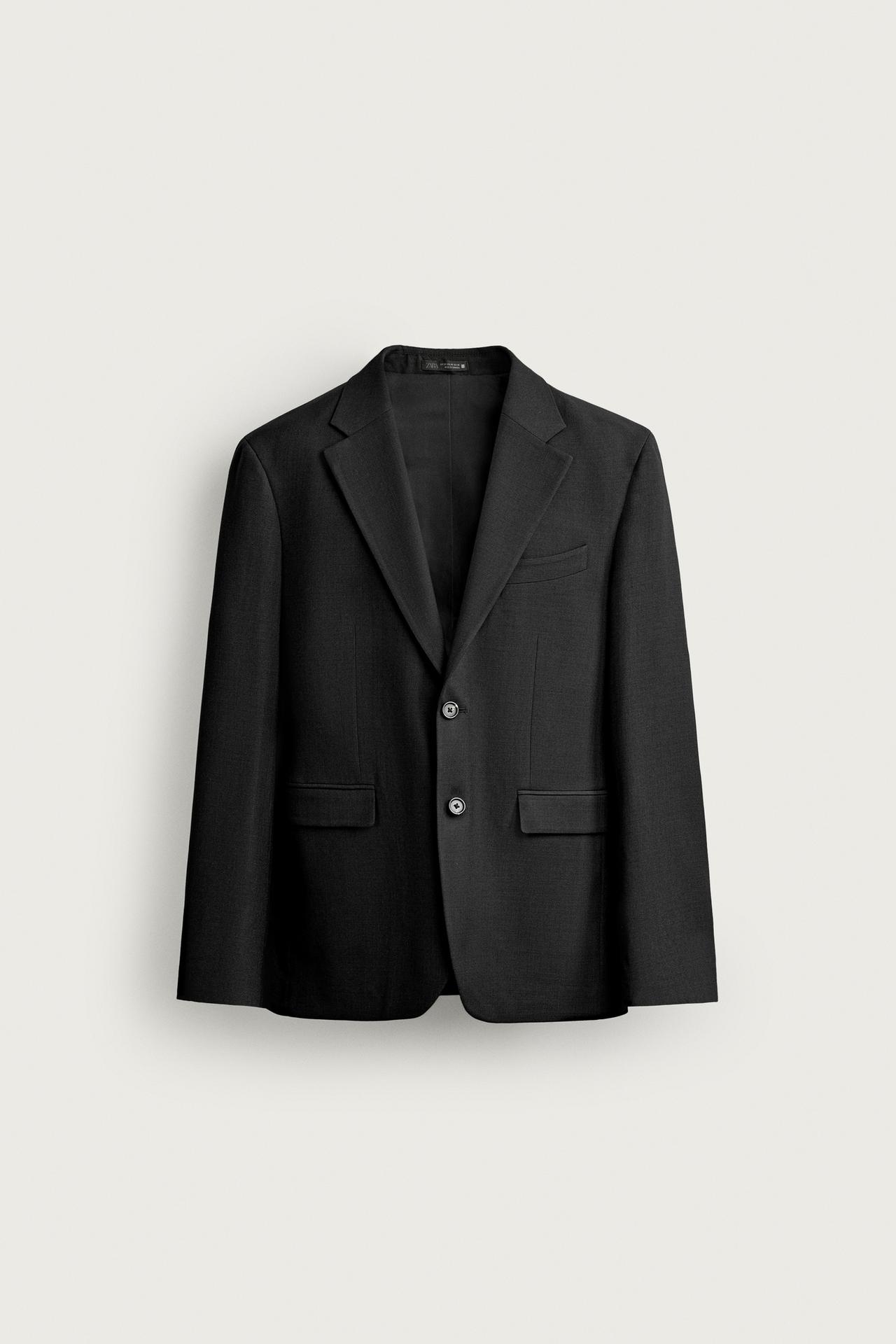 COMFORT SUIT BLAZER — Anthracite grey