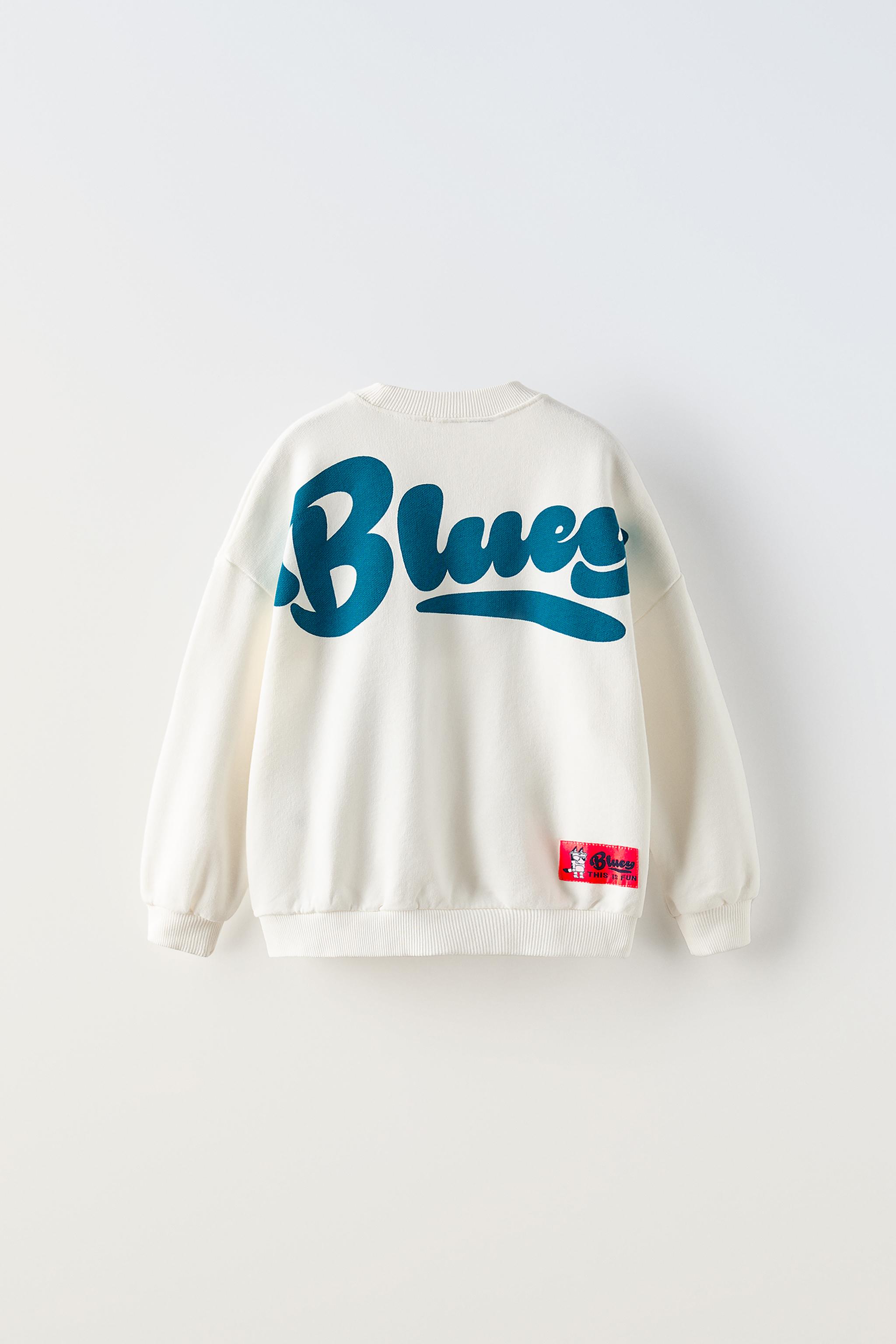 Zara Bluey Ludo Studio Sweatshirt Oyster White Kids