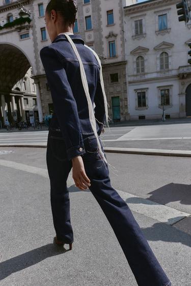 Z1975 FITTED DENIM SHIRT - Blue by Zara - Image 2