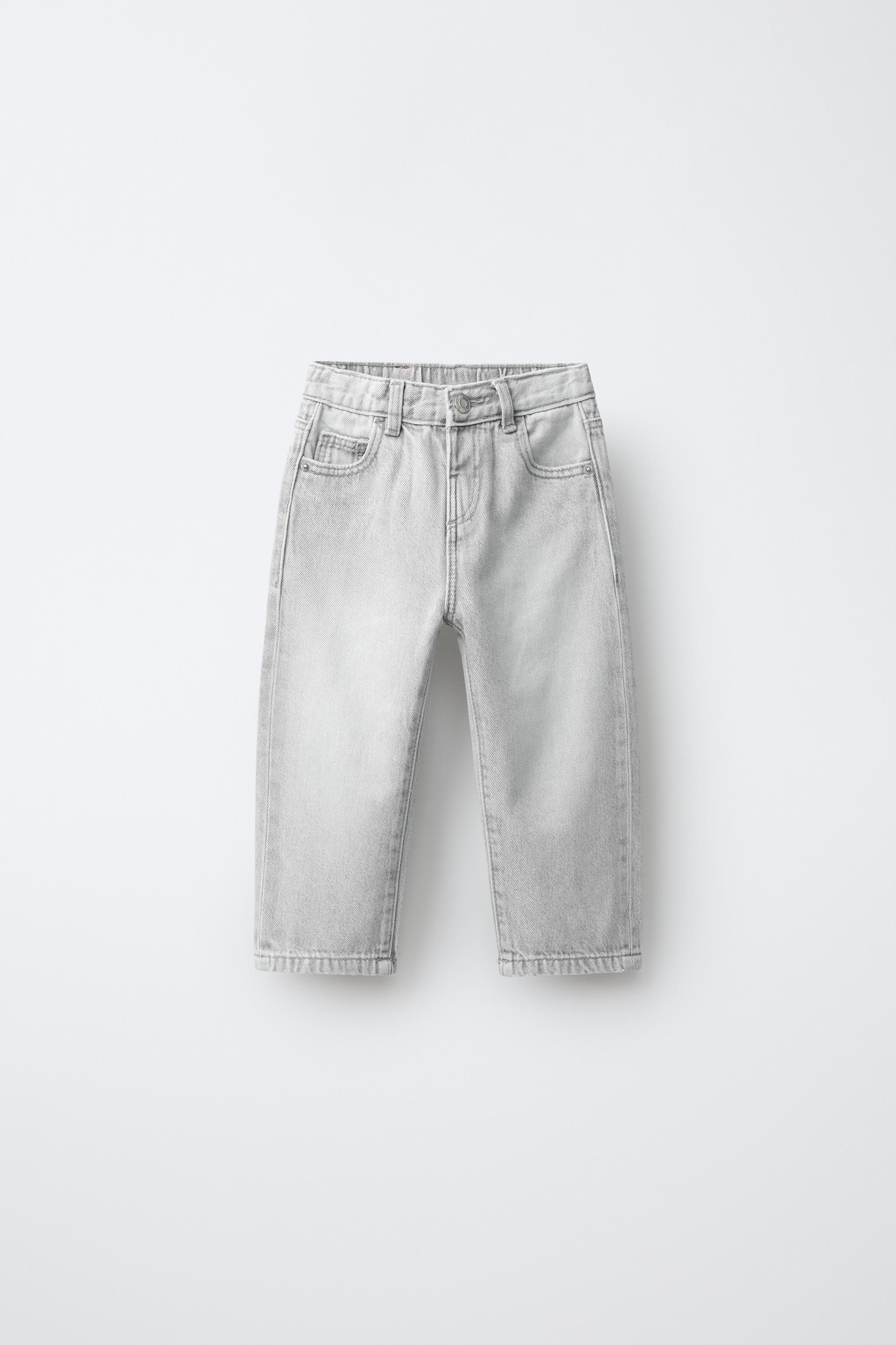 STRAIGHT JEANS — Pearl gray