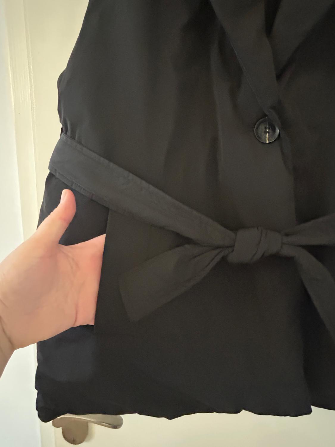 QUILTED GILET WITH BELT - Image 2