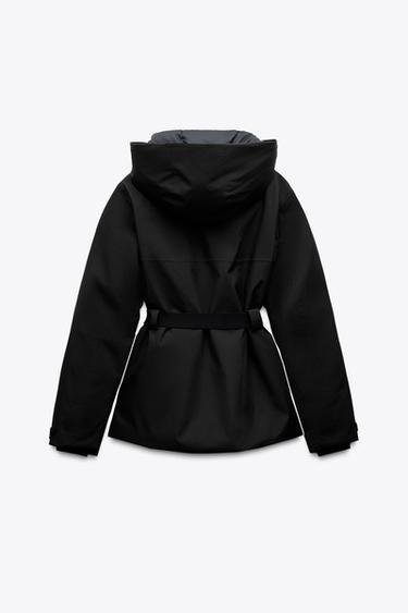 QUILTED ANORAK WATER RESISTANT AND WIND PROTECTION RECCO® TECHNOLOGY SKI COLLECTION - Black by Zara - Image 1