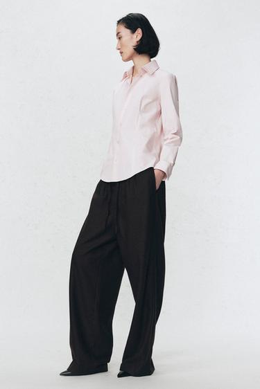 POPLIN SHIRT SOSHIOTSUKI X ZARA - Pink by Zara - Image 2