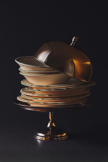 SET - DARK KHAKI by Zara