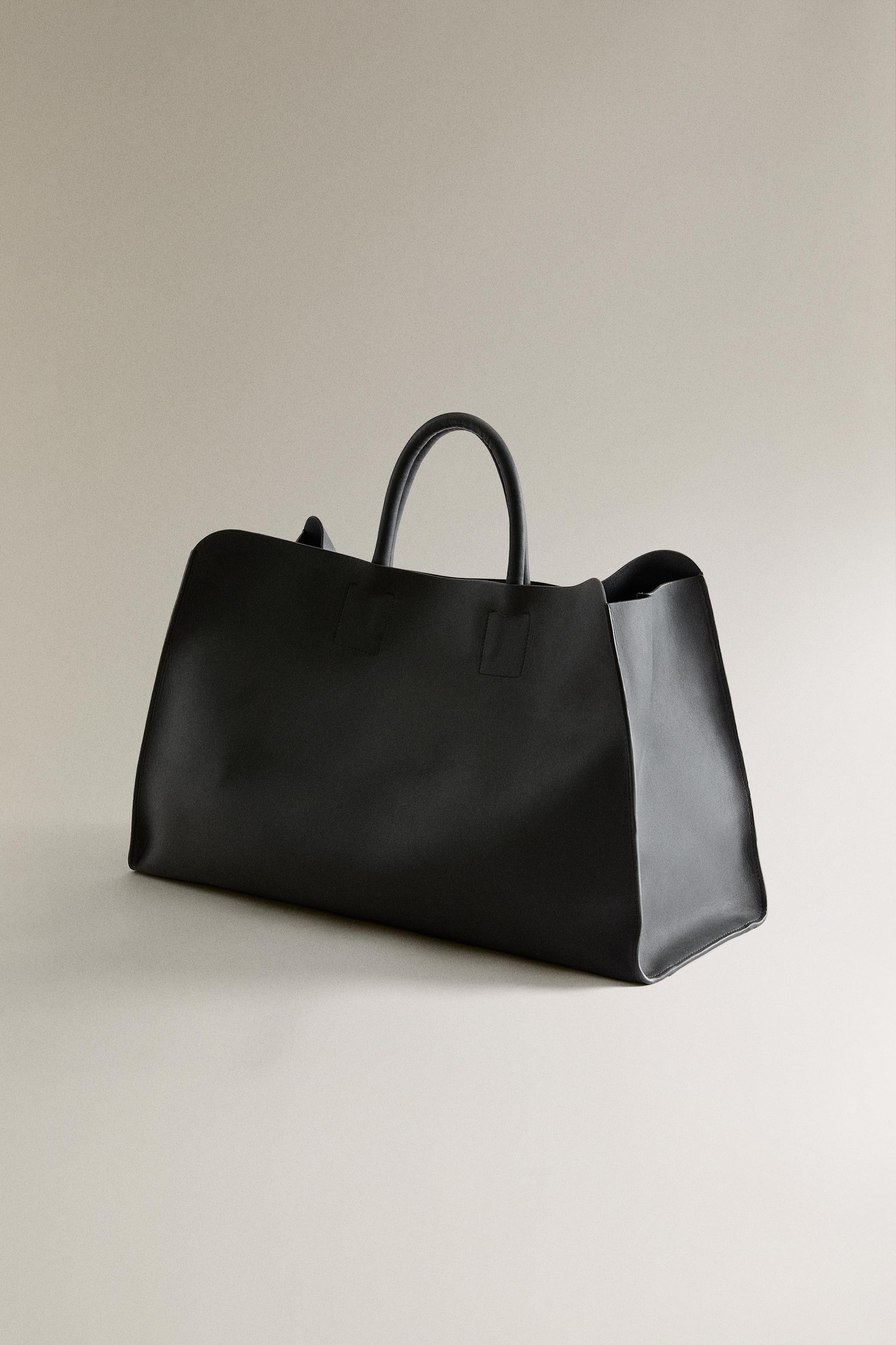 LEATHER TOTE BAG