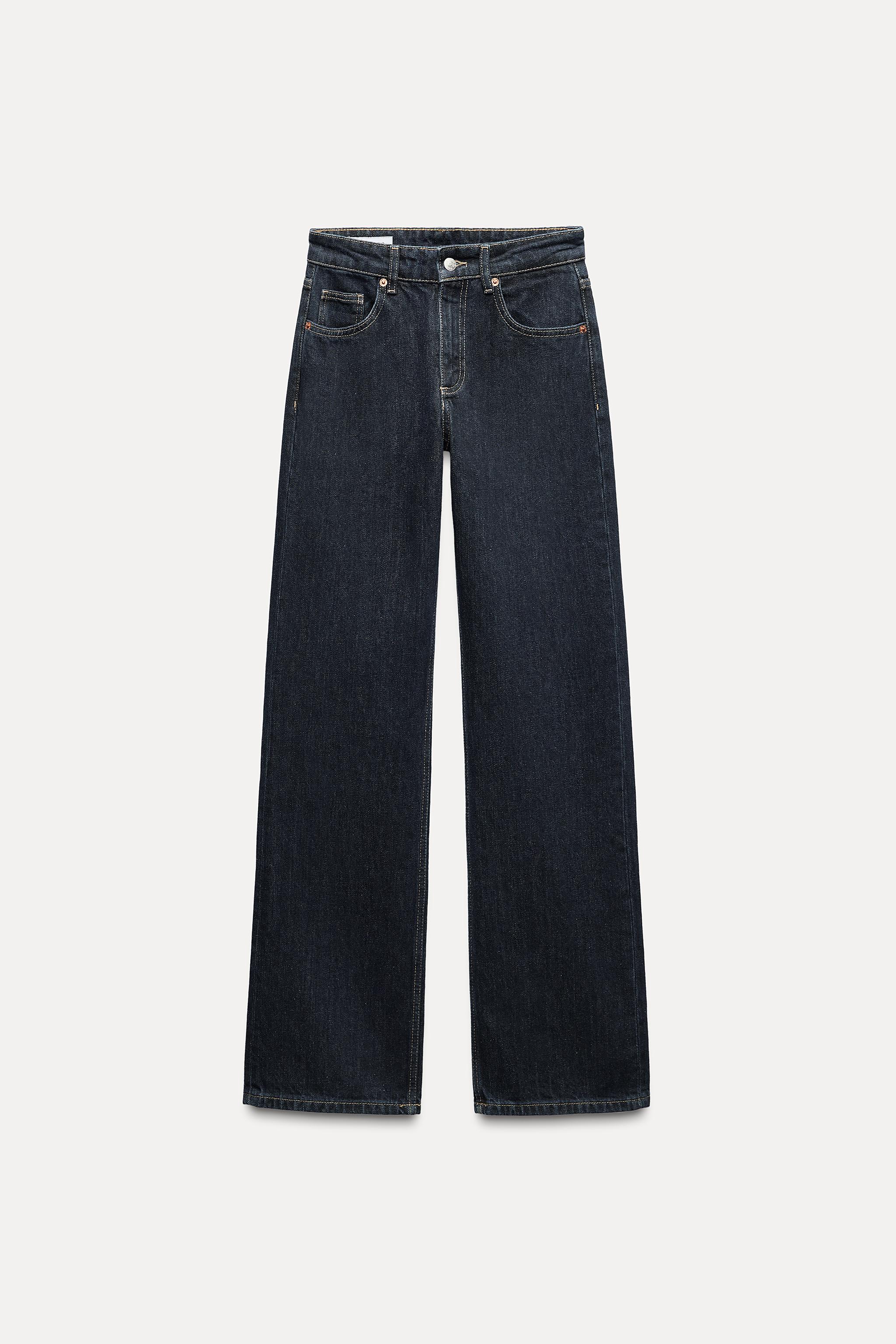 Zara jean mom noir sale