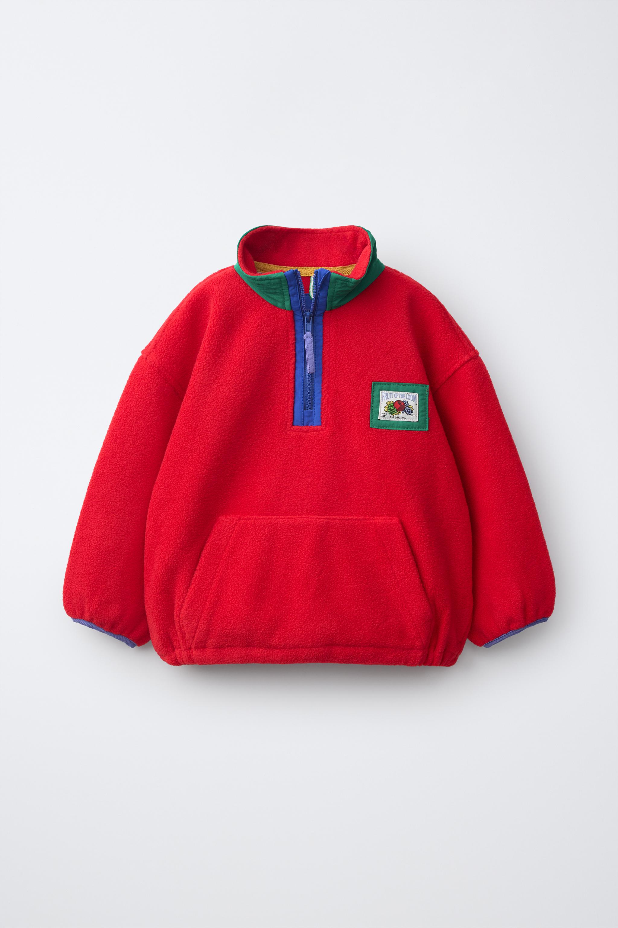 FRUIT OF THE LOOM™ LABEL FLEECE SWEATSHIRT