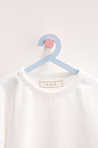ZARA TIMELESS - PLAIN COTTON T-SHIRT - White by Zara - Image 2