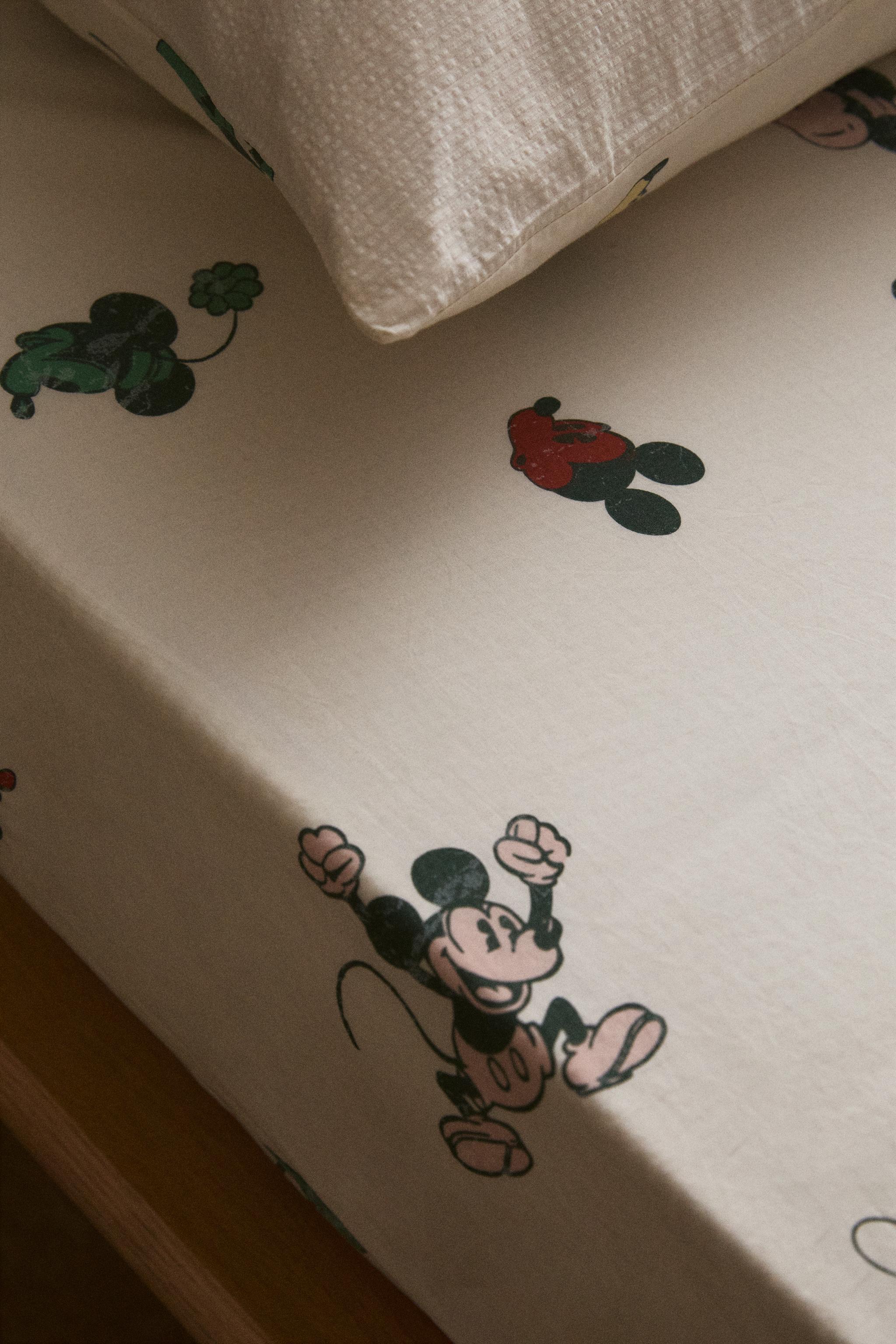 KIDS MICKEY & MINNIE ©DISNEY FITTED SHEET