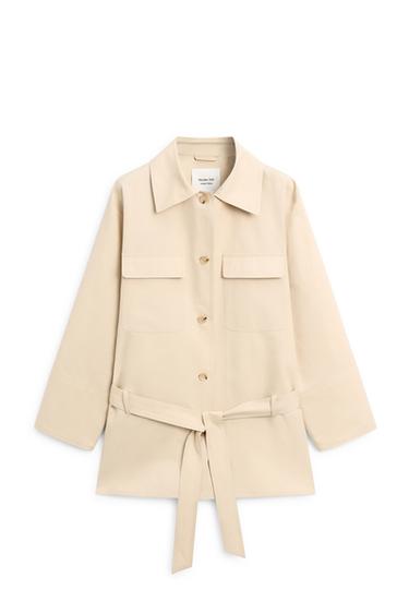 Zara Jacket with pocket details - LIMITED EDITION - Light camel