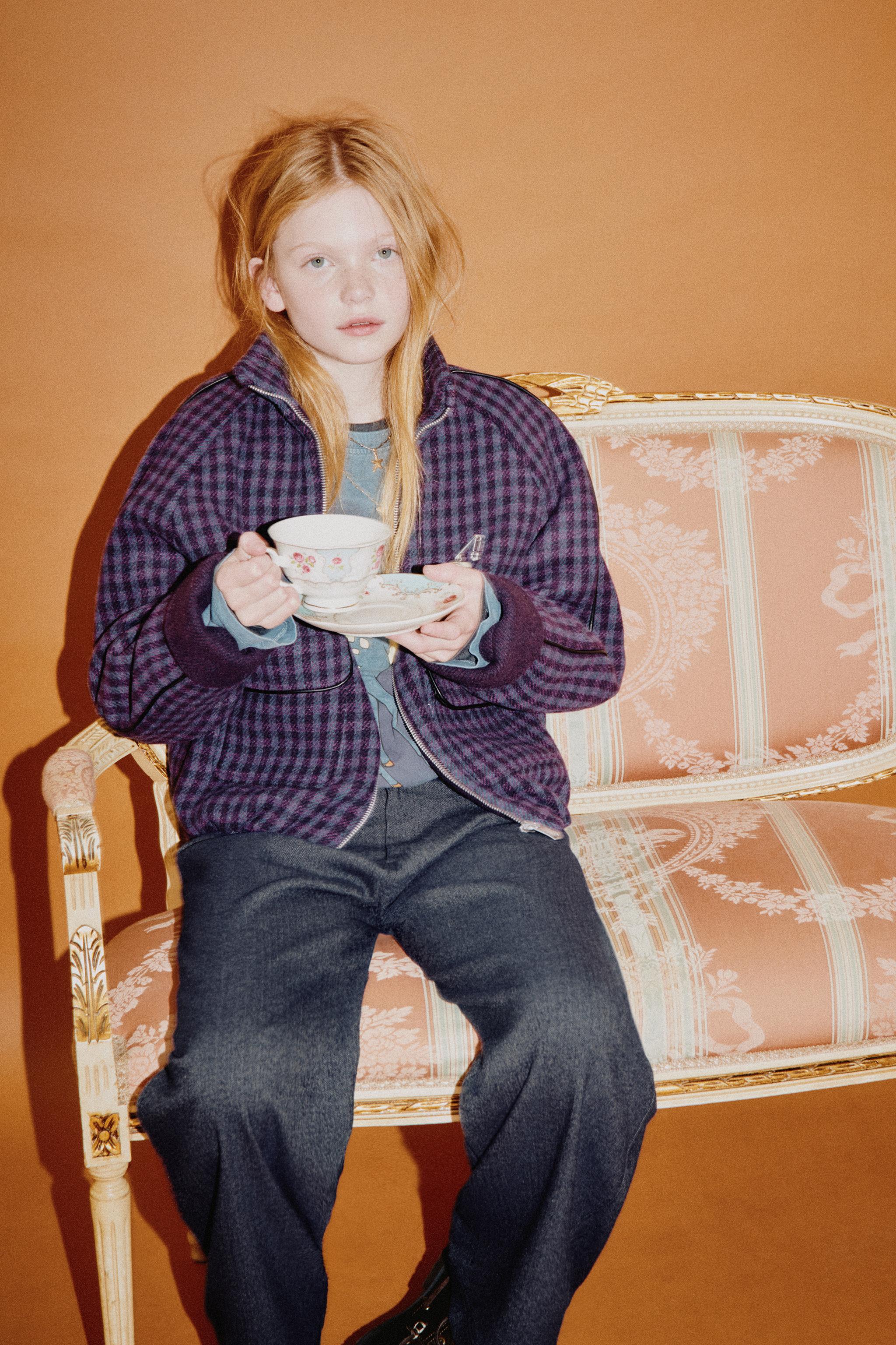 GINGHAM CHECK JACKET