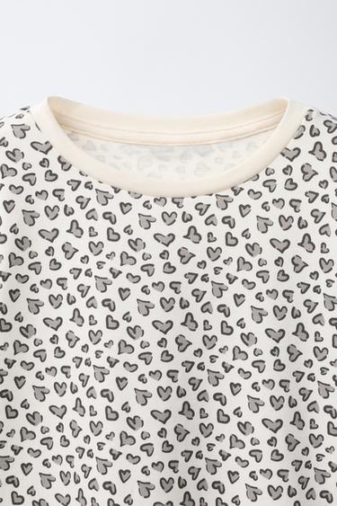 2-6 YEARS/ ANIMAL PRINT PYJAMAS - Ecru by Zara - Image 3