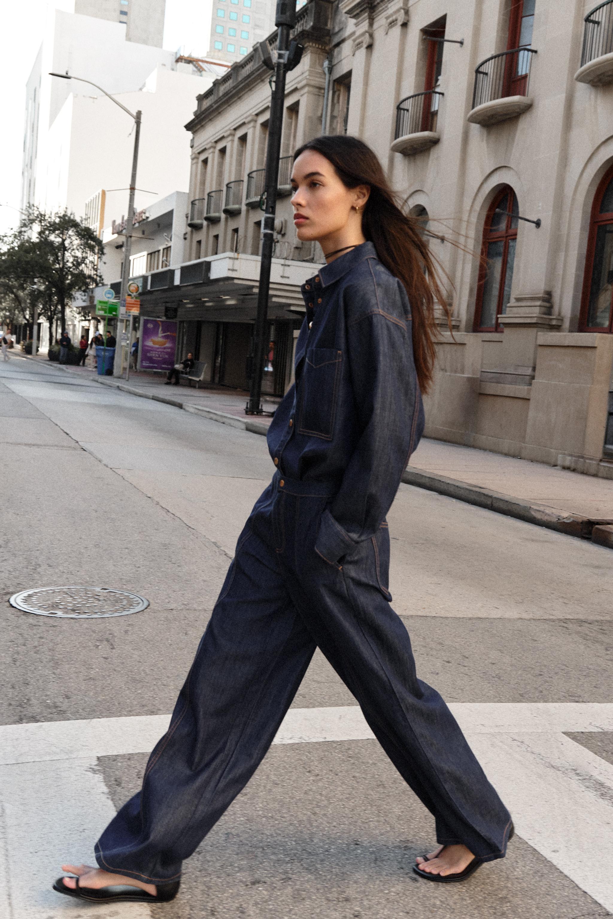 Z1975 YÜKSEK BEL JOGGER GENİŞ PAÇA JEAN - Görsel 7