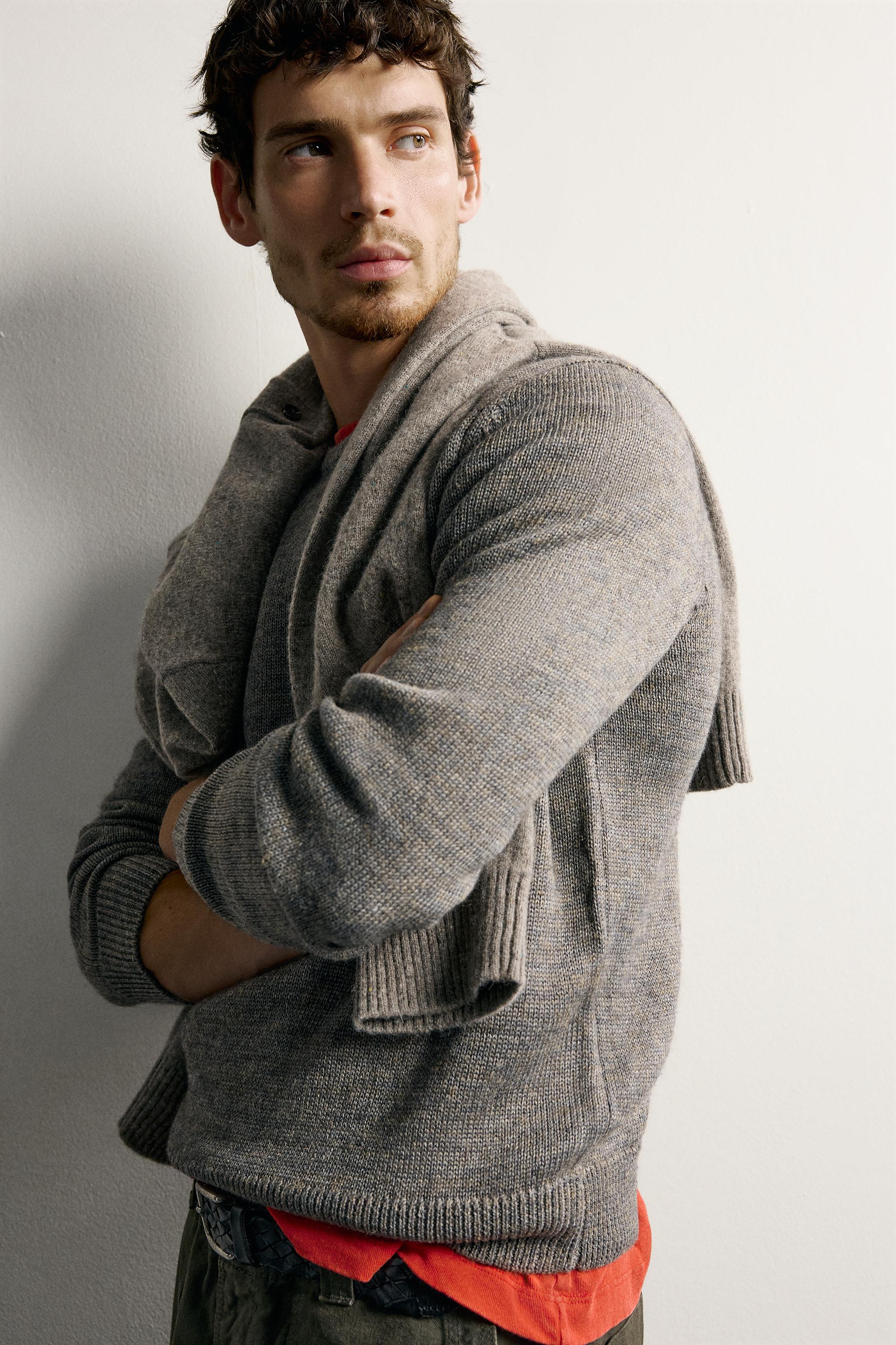 REGULAR FIT SWEATER WITH WOOL