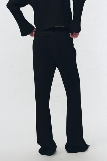PANTALON À TAILLE RABATTUE SOSHIOTSUKI X ZARA - Noir de Zara - Image 2