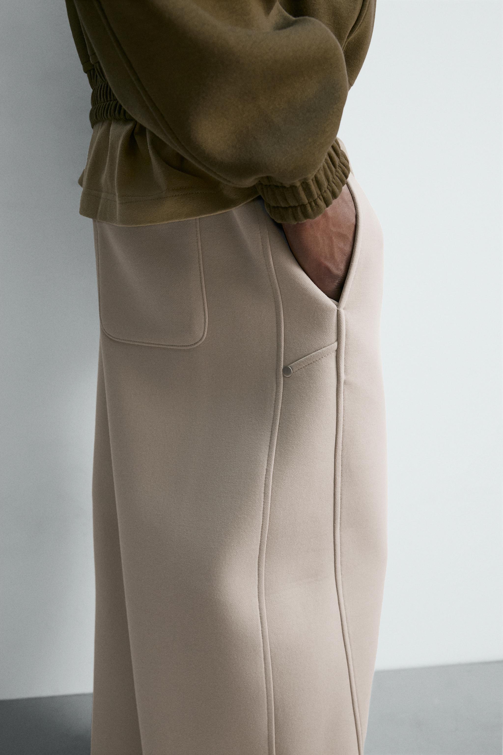 NEOPRENE LOOK BALLOON FIT PANTS