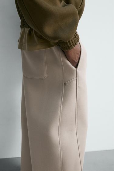 PANTALON COUPE BALLOON EFFET NÉOPRÈNE - Pierre de Zara - Image 5