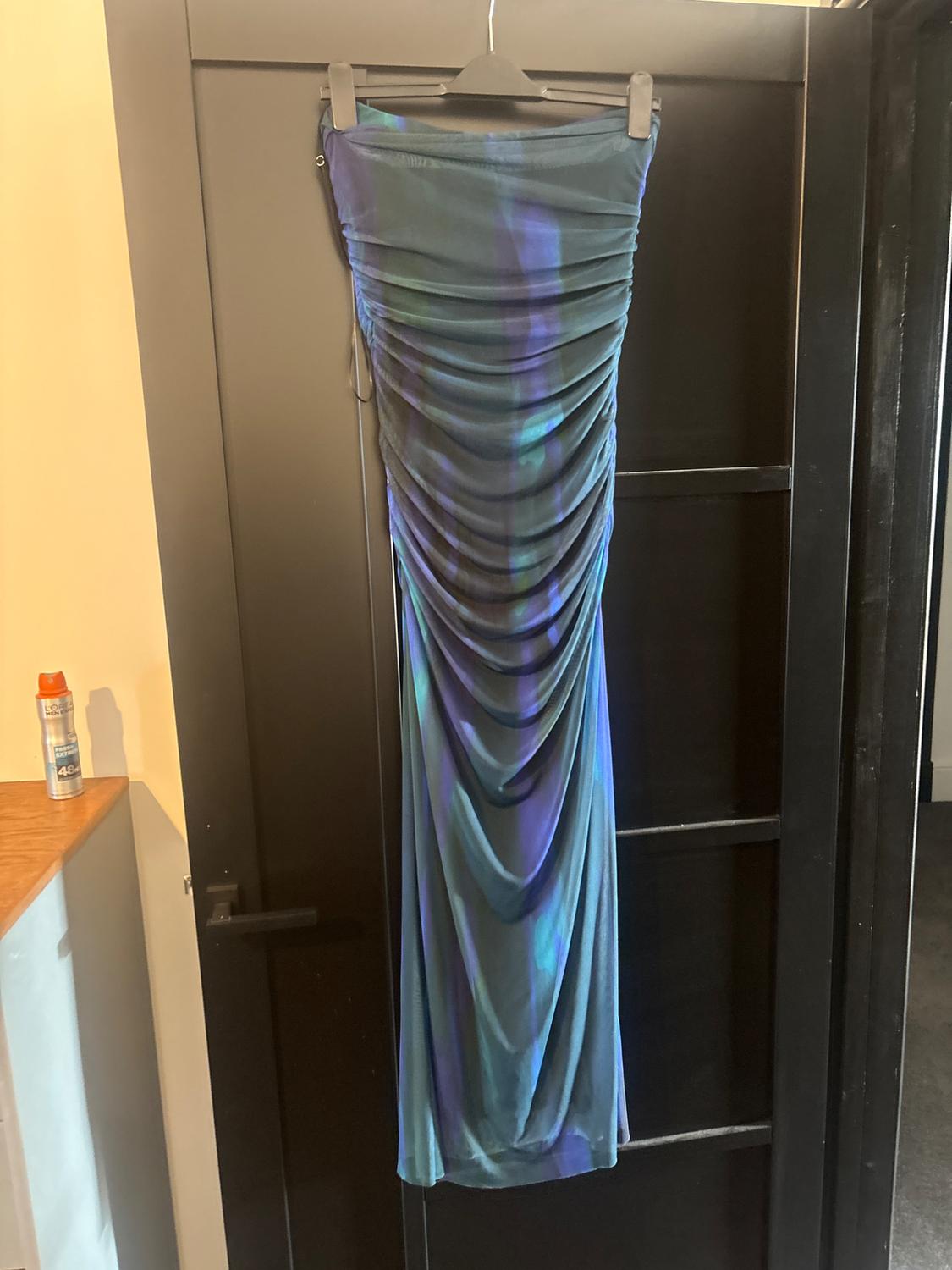 TULLE THE DYE MIDI DRESS - Image 2