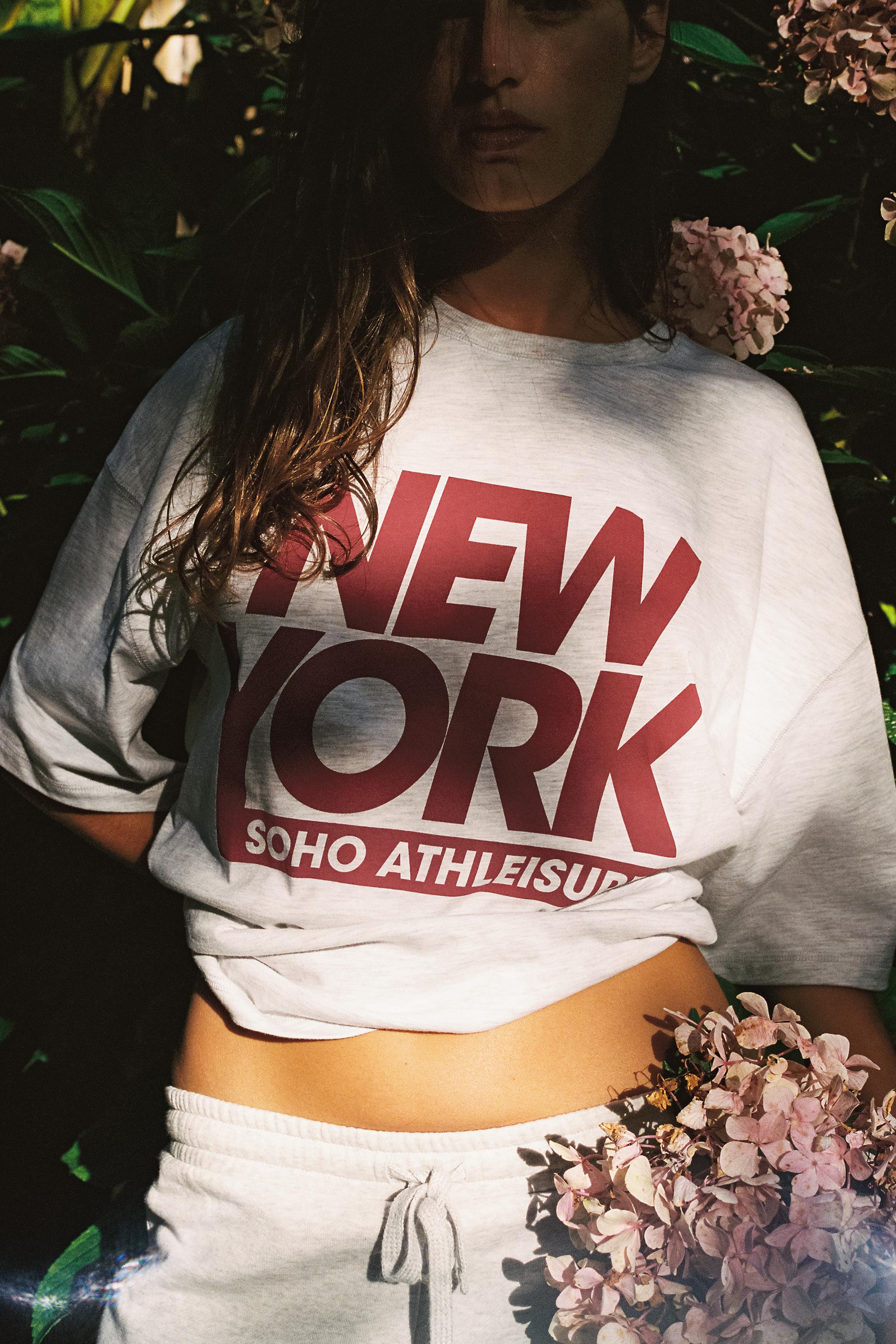 NEW YORK SLOGAN T SHIRT