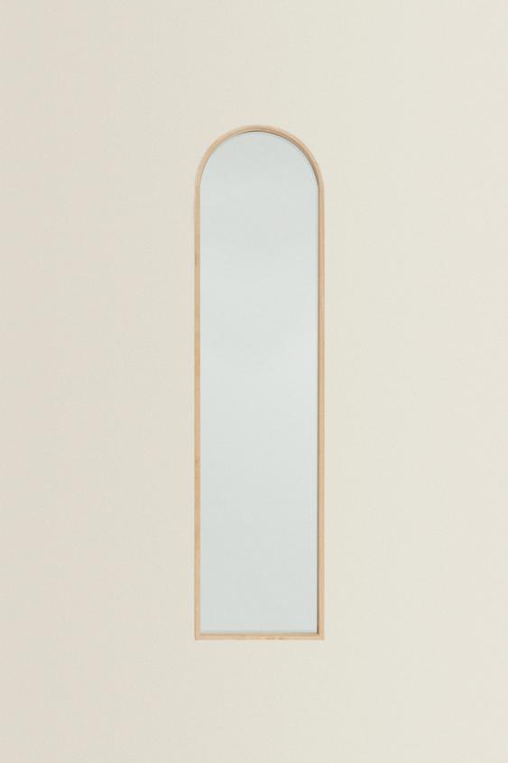 WINDOW FULL LENGTH MIRROR - Light beige | ZARA United States