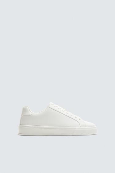TÊNIS MONOCOLOR - Branco da Zara