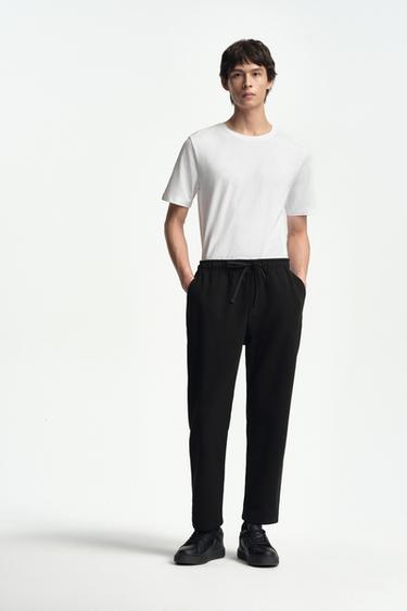 Zara 基本款修身版 T 恤 - 白色