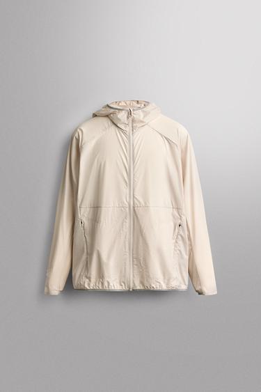 VESTE TECHNIQUE COUPE-VENT - Écru moyen de Zara