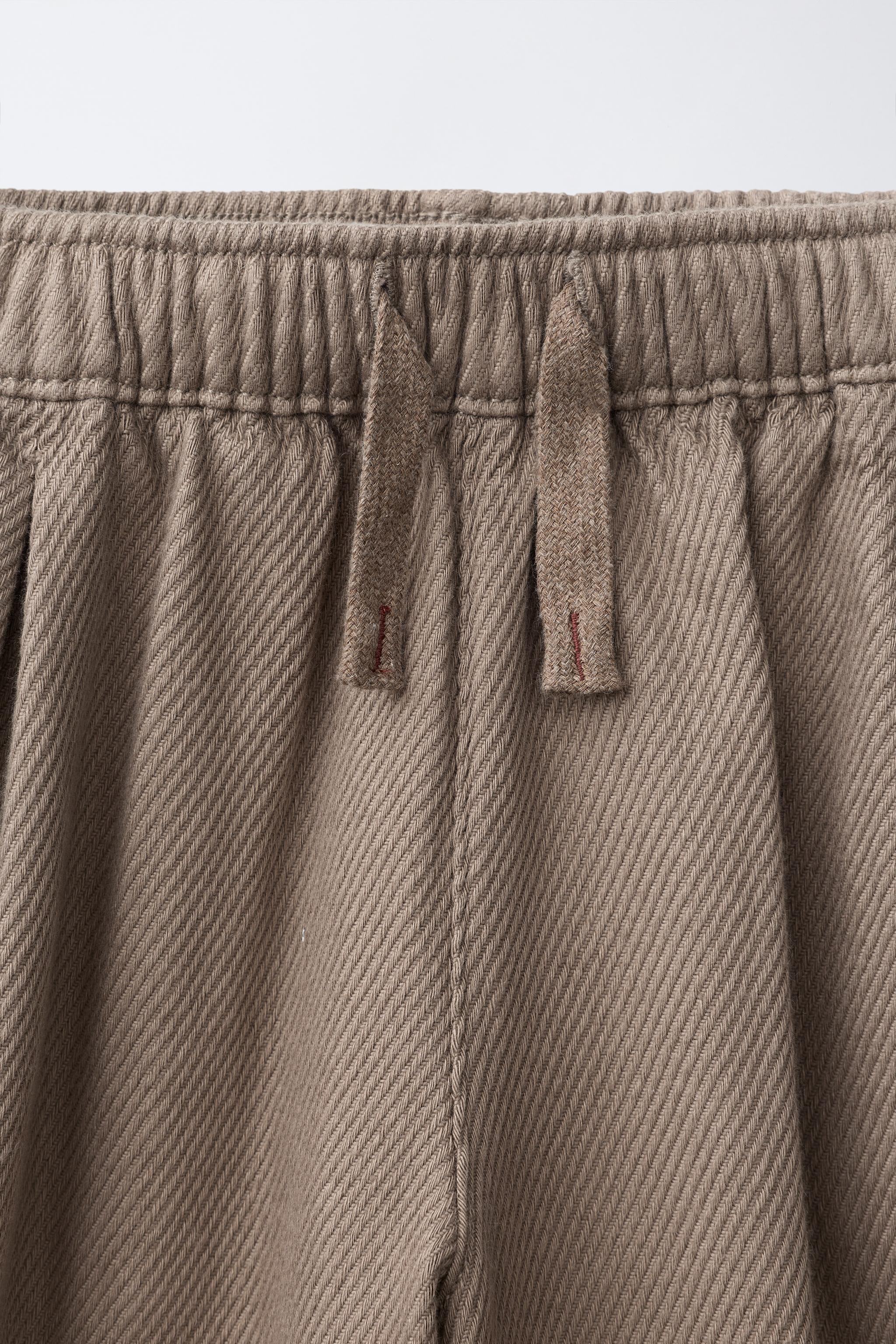 STRUCTURED BALLOON PANTS