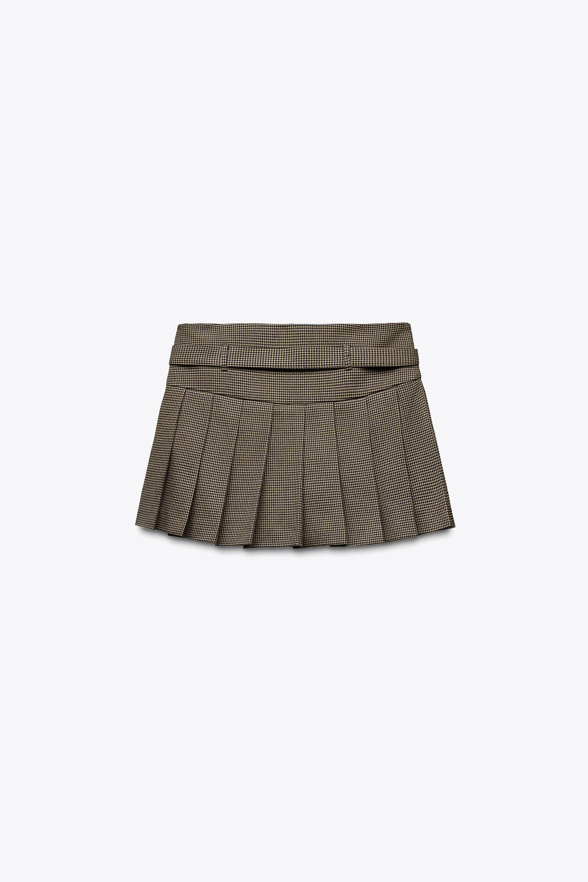 ZARA スコート 3067/402 スコート - ブラック | ZARA Japan / 日本
