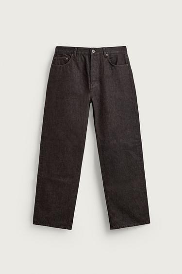 JEANS FLARE FIT - Marrón oscuro de Zara