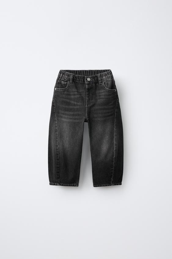 BARREL JEANS - Black by Zara - Image 0