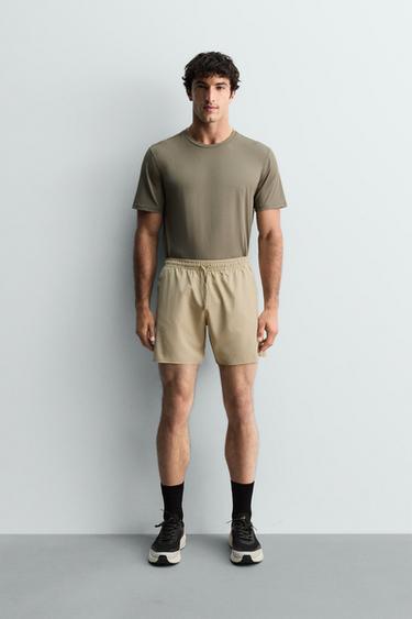 BASIC 7" TRAINING SHORTS - Sand by Zara - Image 0