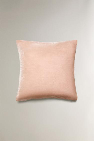 VELVET CUSHION COVER - Pink by Zara - Image 0