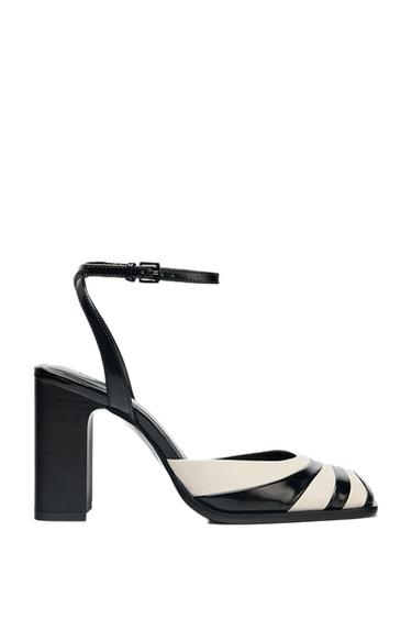 נעלי עקב עם רצועת קרסול - צבעוני של Zara - תמונה 0