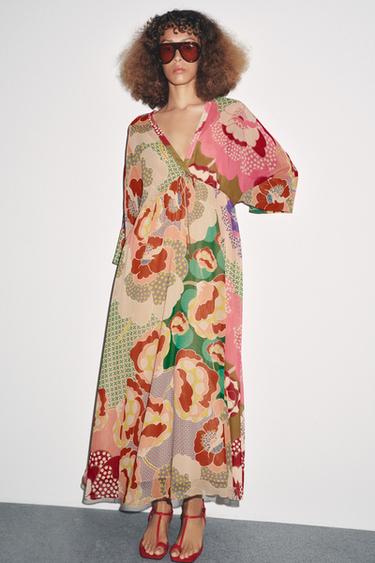 ZW COLLECTION FLORAL DRESS - Printed by Zara - Image 3