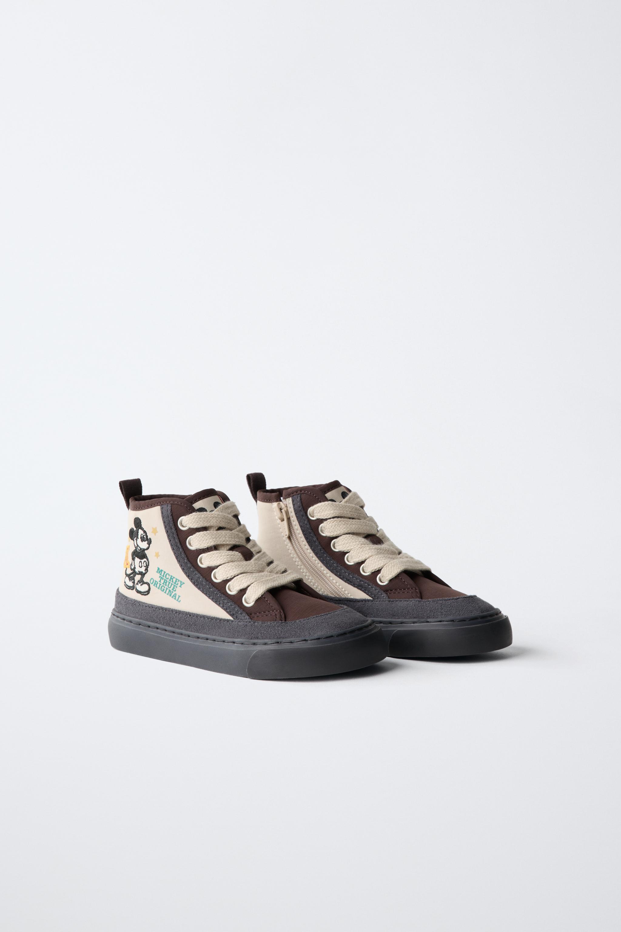 MICKEY MOUSE © DISNEY HIGH-TOP SNEAKERS — Multicoloured