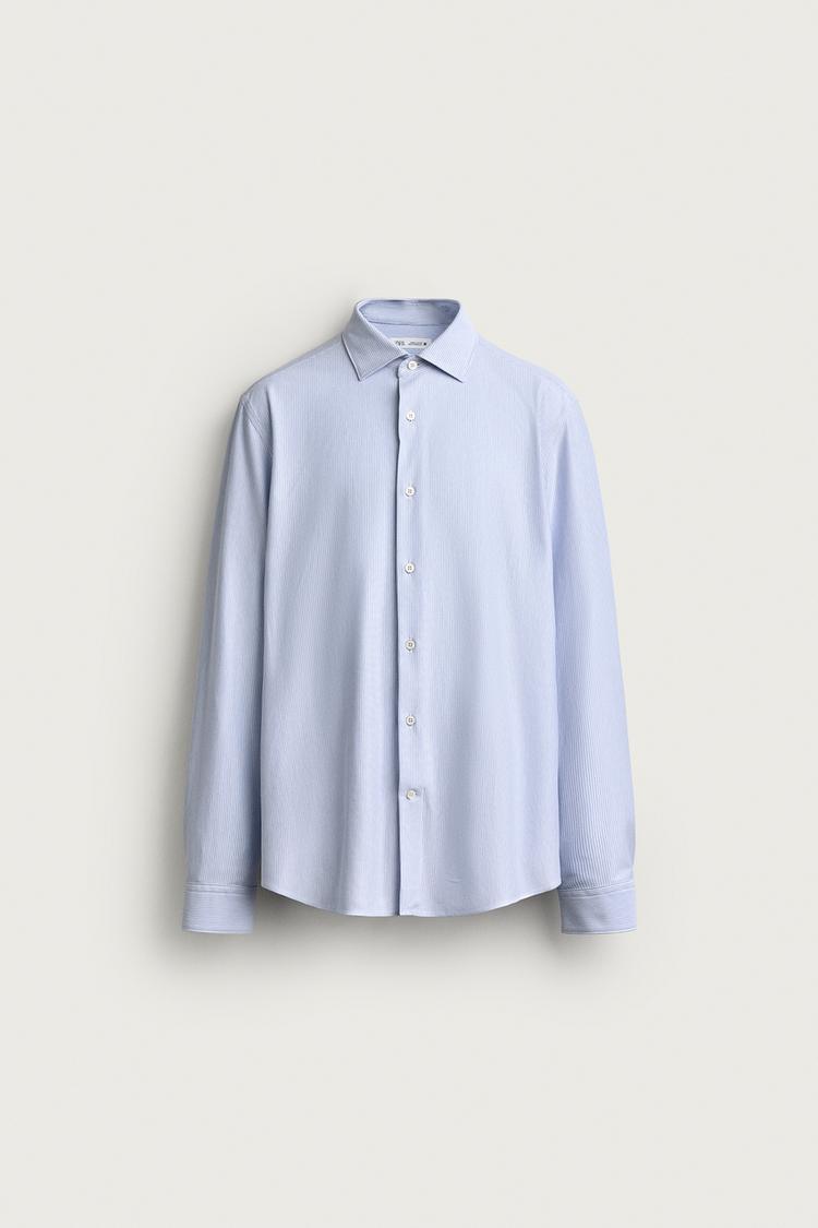 REGULAR FIT SHIRT — striped