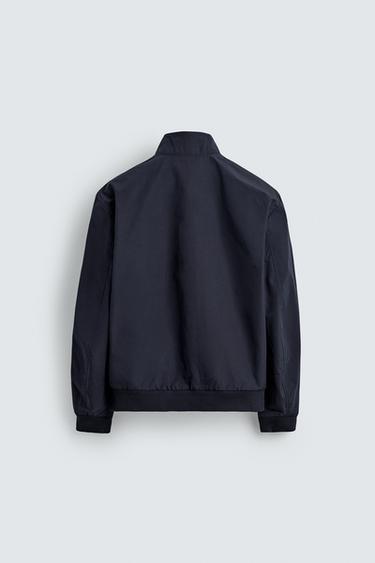 BLOUSON TECHNIQUE DÉPERLANT - Bleu marine de Zara - Image 7
