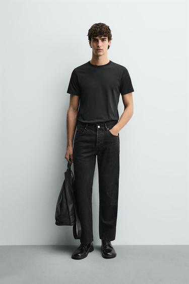 JEANS REGULAR FIT - Carbón de Zara - Imagen 0