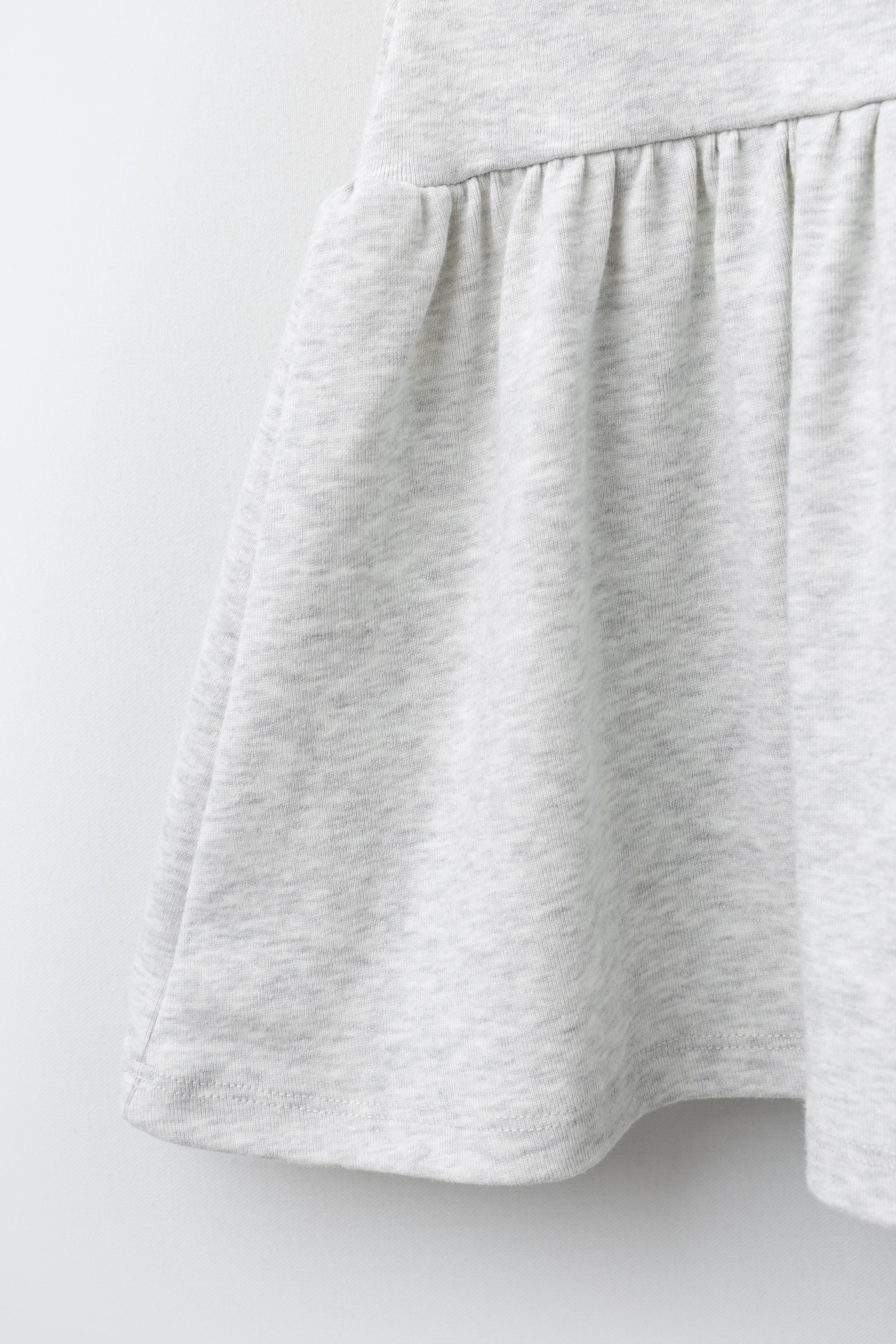 Детские платья Zara BEAR EMBROIDERY POLO DRESS — фото 5