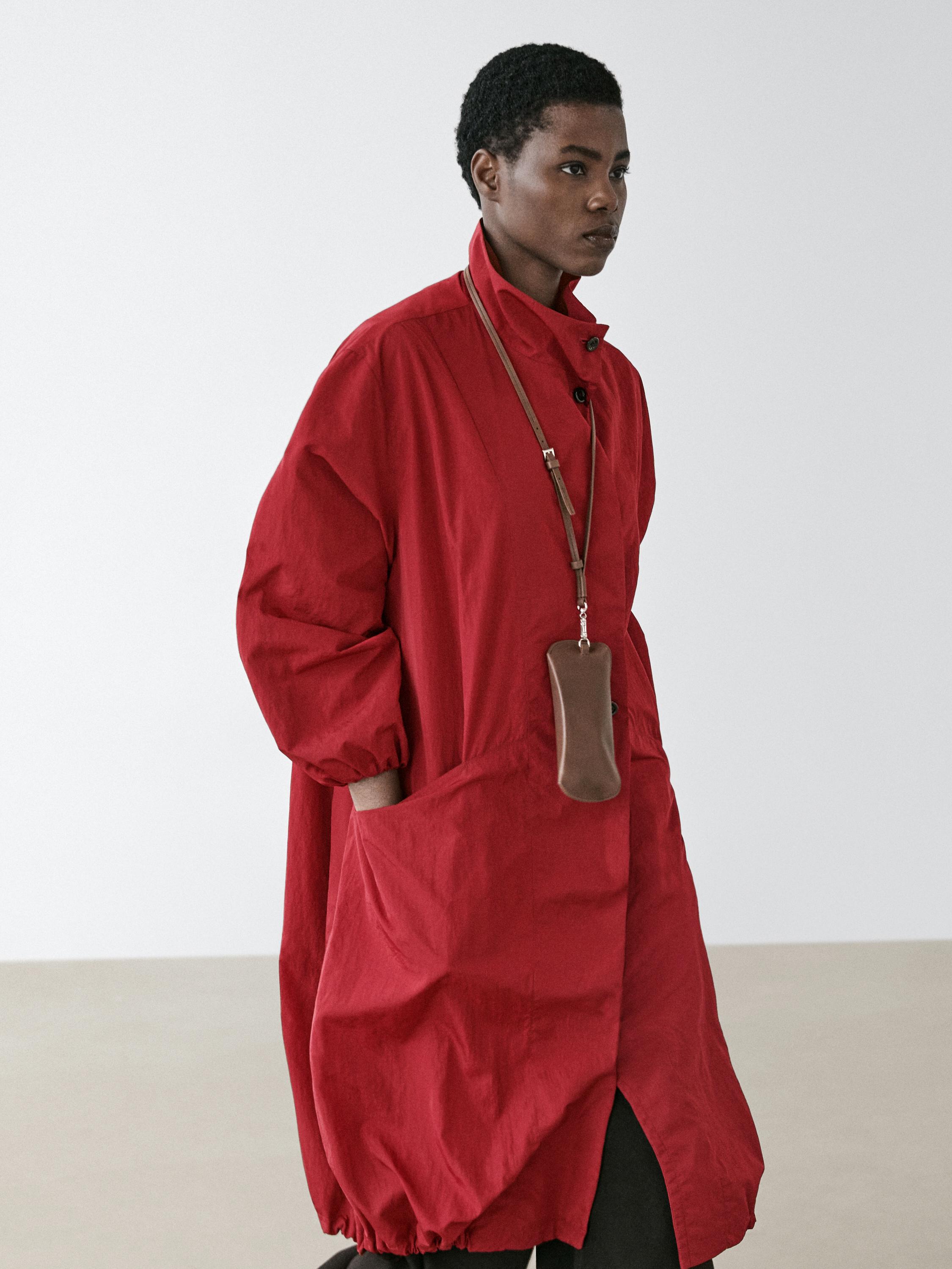 Long oversize parka