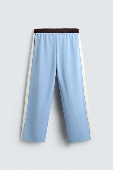 CONTRAST JOGGER TROUSERS HARRY LAMBERT FOR ZARA X DISNEY - Sky blue by Zara - Image 7