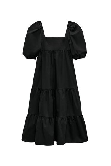 MIDI DRESS WITH PANELS