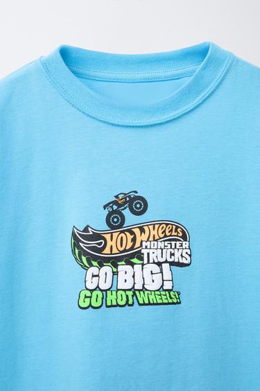 T-SHIRT IMPRIMÉ HOT WHEELS ™ MATTEL - Bleu clair de Zara - Image 2