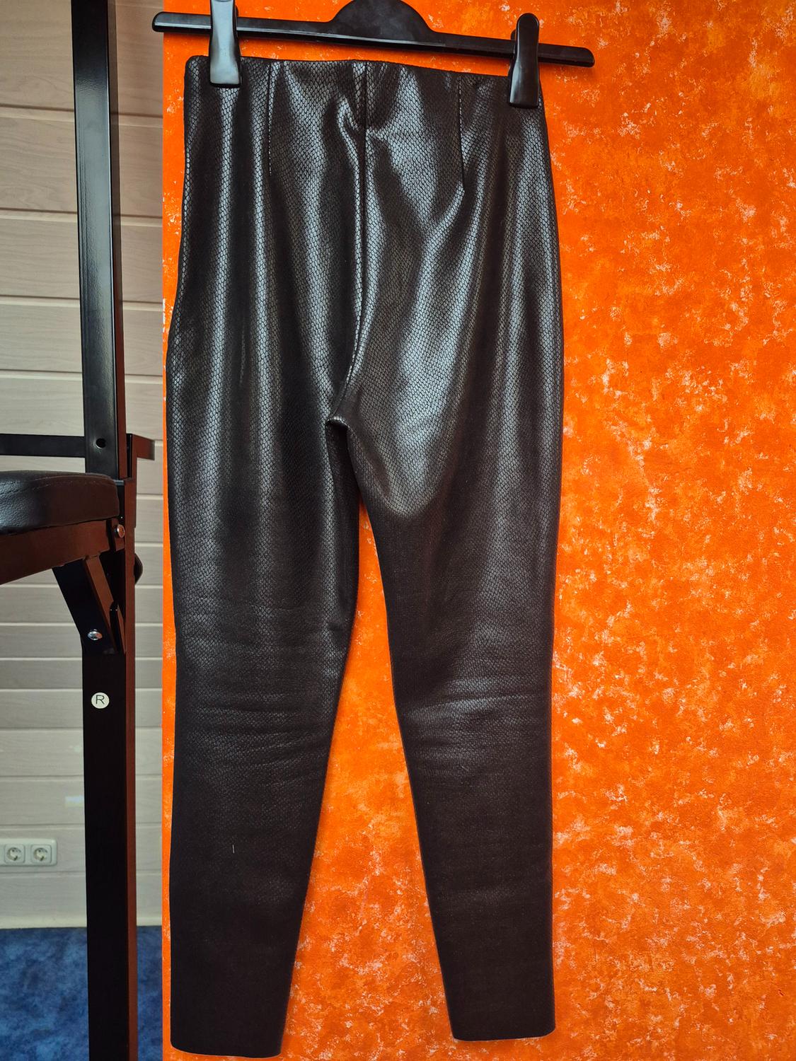 BONDED LEGGINGS WITH SNAKESKIN PRINT - Image 2
