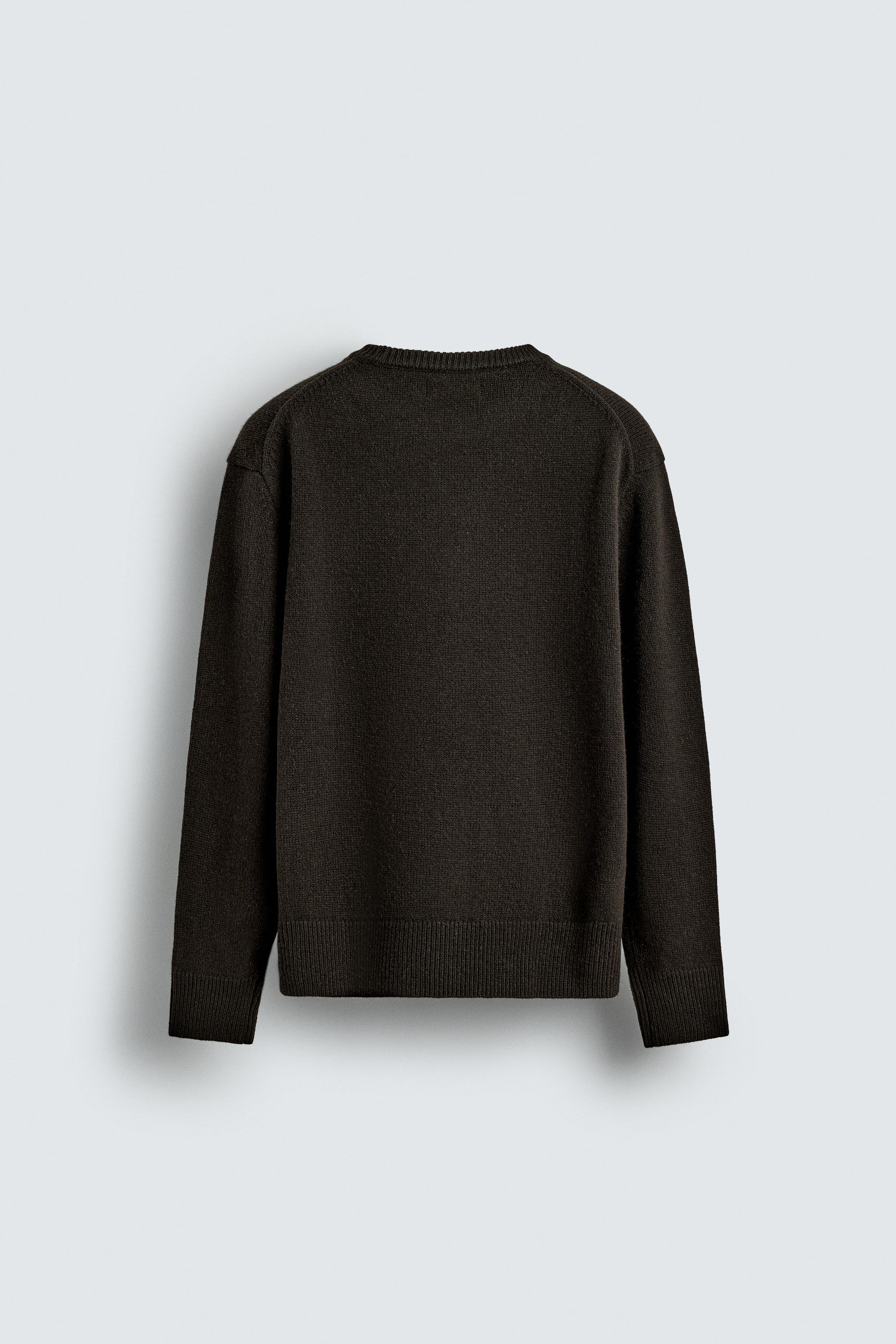 WOOL - CASHMERE JUMPER AARON LEVINE X ZARA