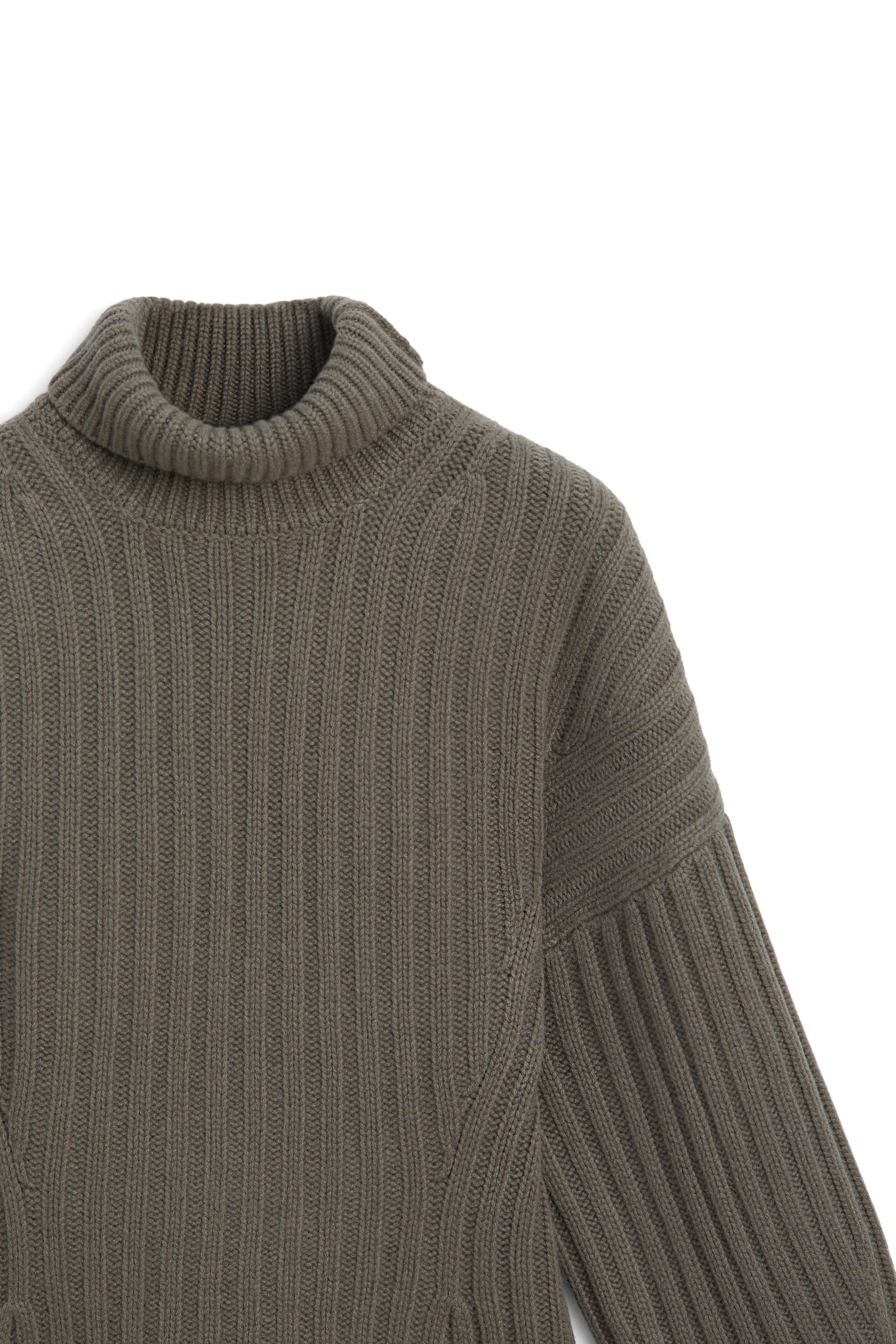 Cashmere wool ribbed knit sweater - LIMITED EDITION