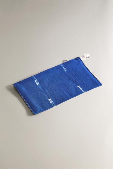 COTTON WASH BAG X TENSIRA - Blue by Zara - Image 1