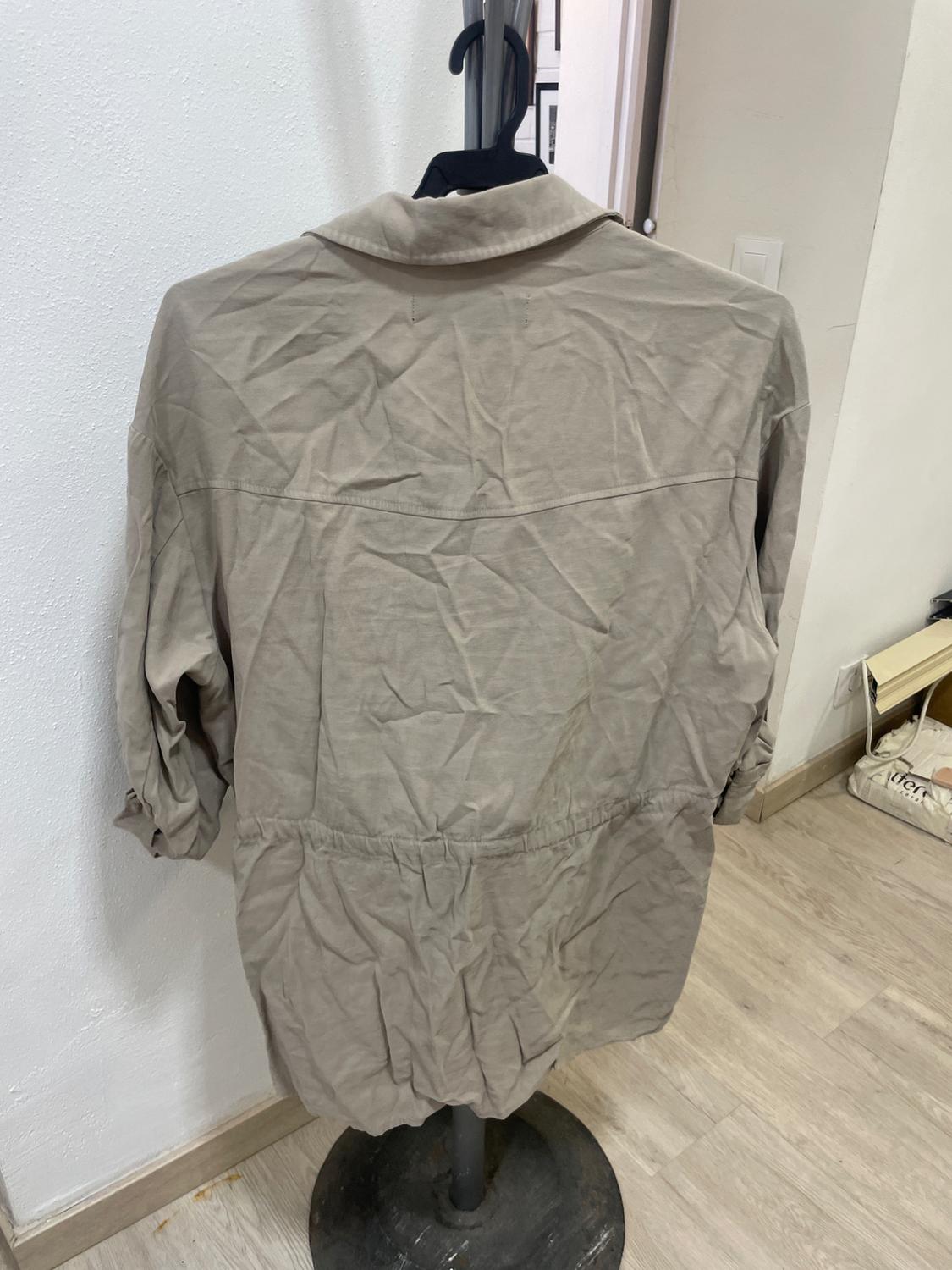 OVERSHIRT WITH DRAWSTRING WAIST - Image 2