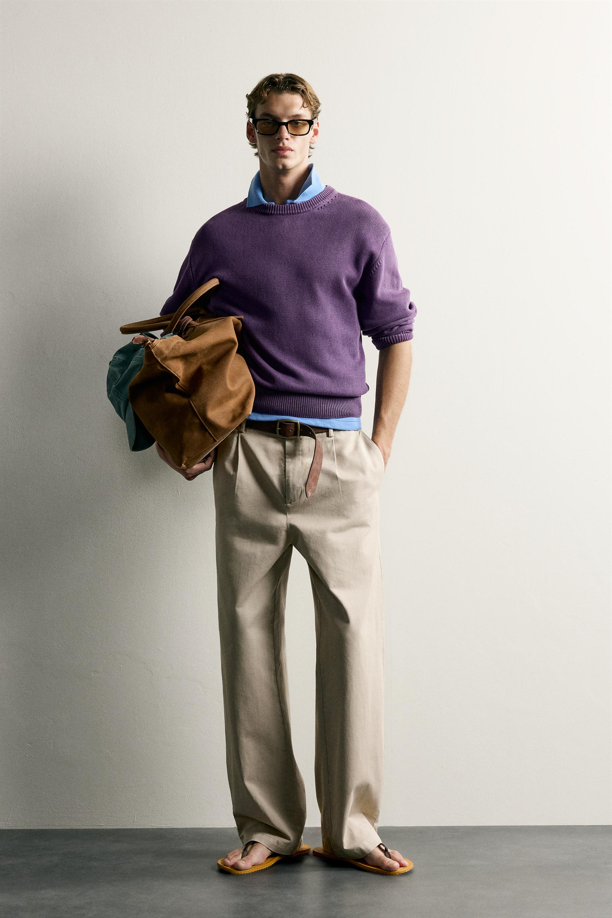 REGULAR FIT COTTON JUMPER